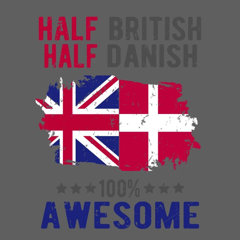 Halb Brite Halb Däne