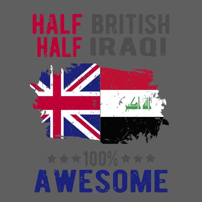 Half British Half Iraki
