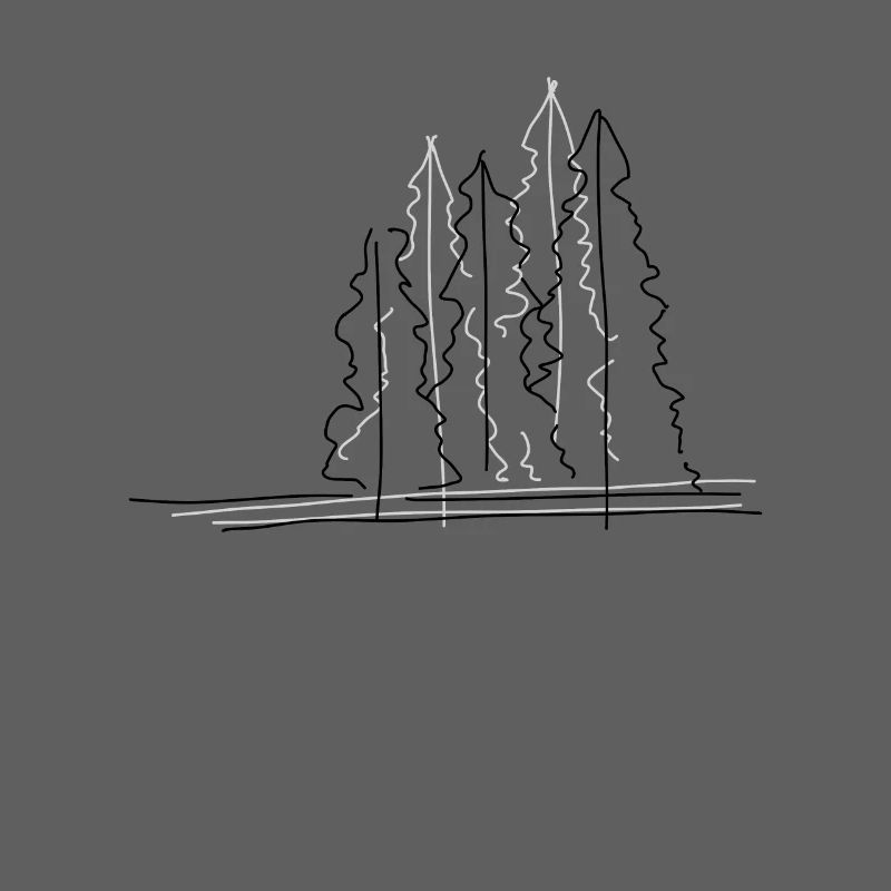 Tree Lineart