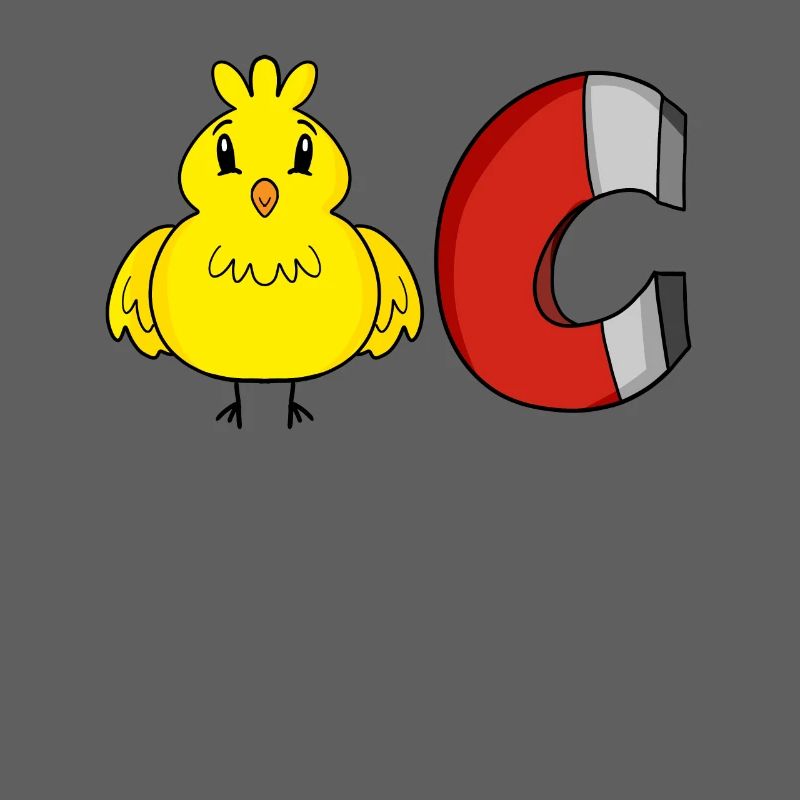 Aimant de poussin