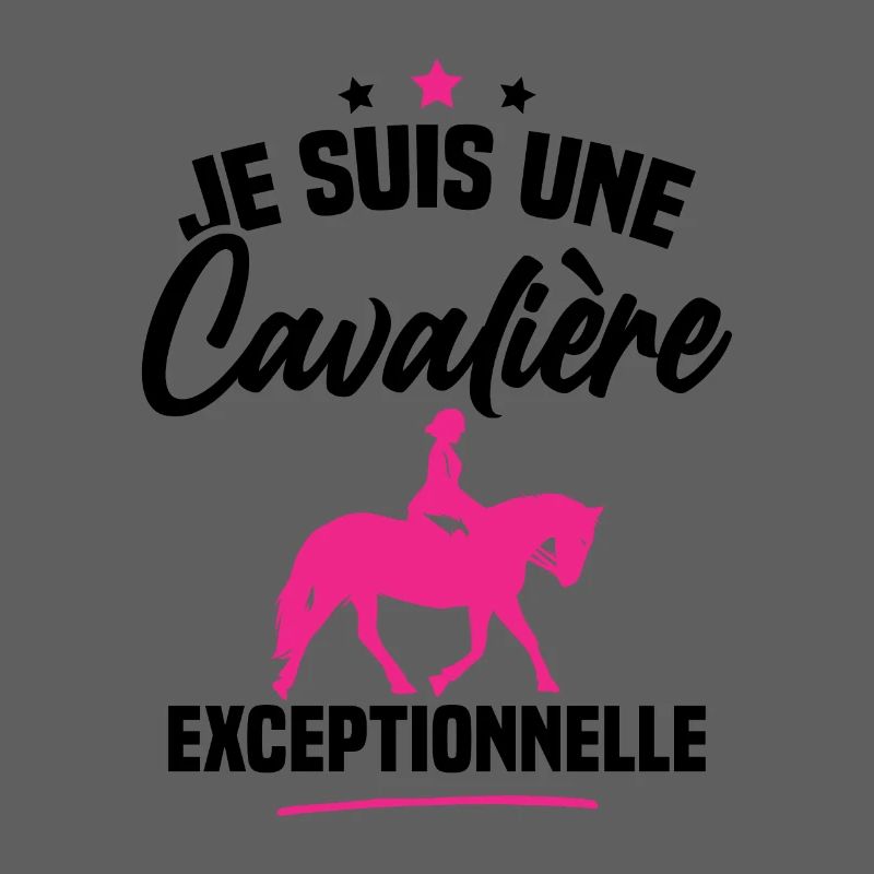Je suis une cavalière exceptionnelle