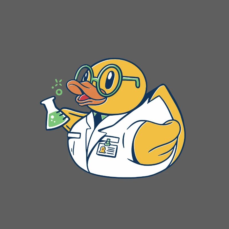 Scientist Rubber Duck