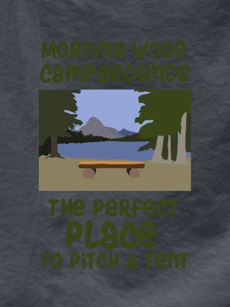Camping slogan camping