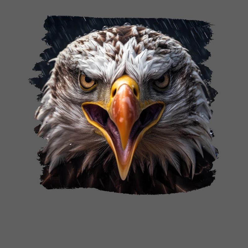 Alder bald eagle bird stone eagle