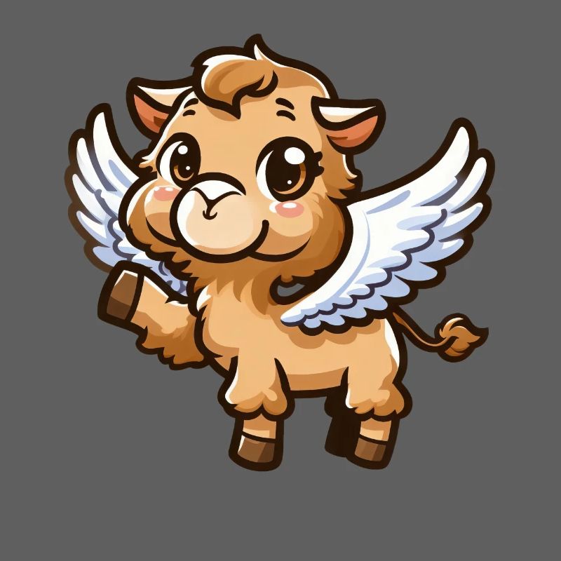 Angel Camel: Celestial Comic Style