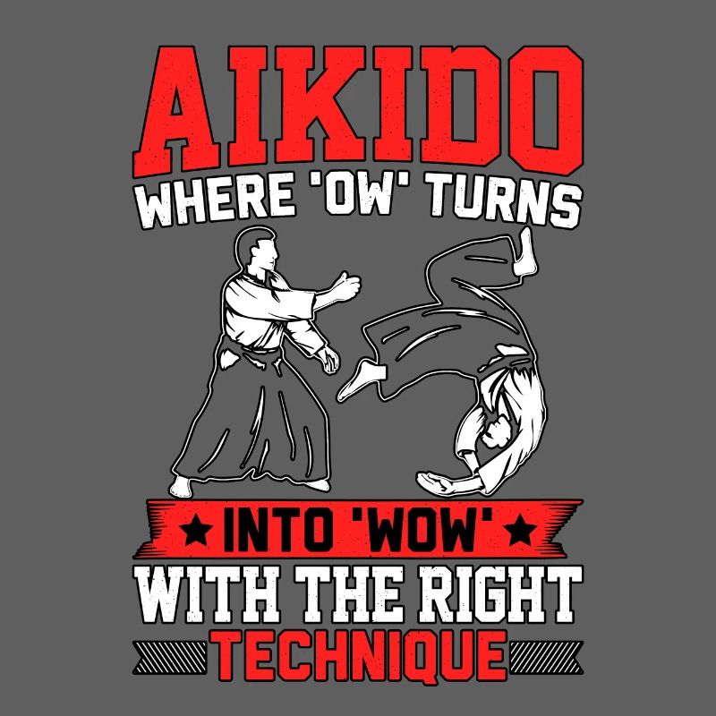Aïkido où ow se transforme en wow avec la droite