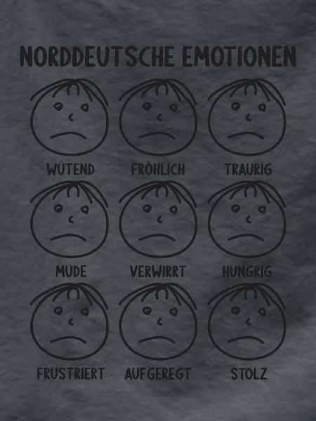 North German emotions