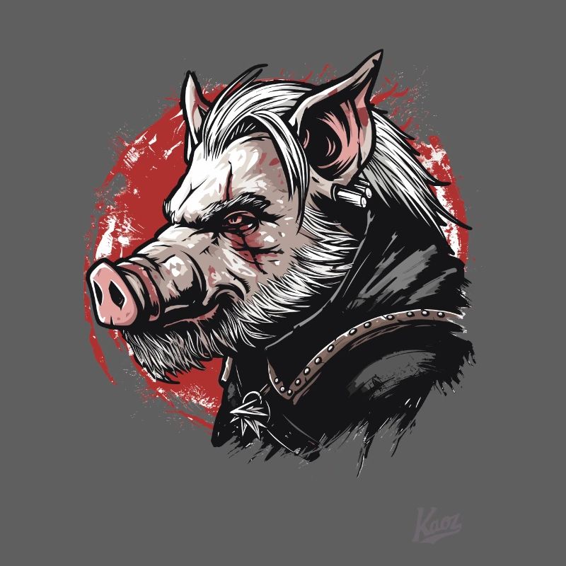 Der mystische Eber-Sau-Schwein-Hexer-Typ