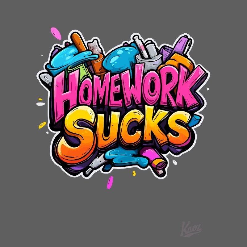 Les devoirs sont ennuyeux ! L’école aussi !