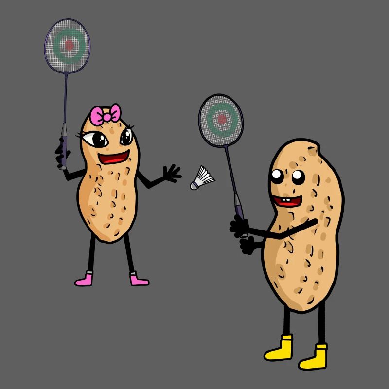 Peanut Tennis Player Peanuts Nut Nuts