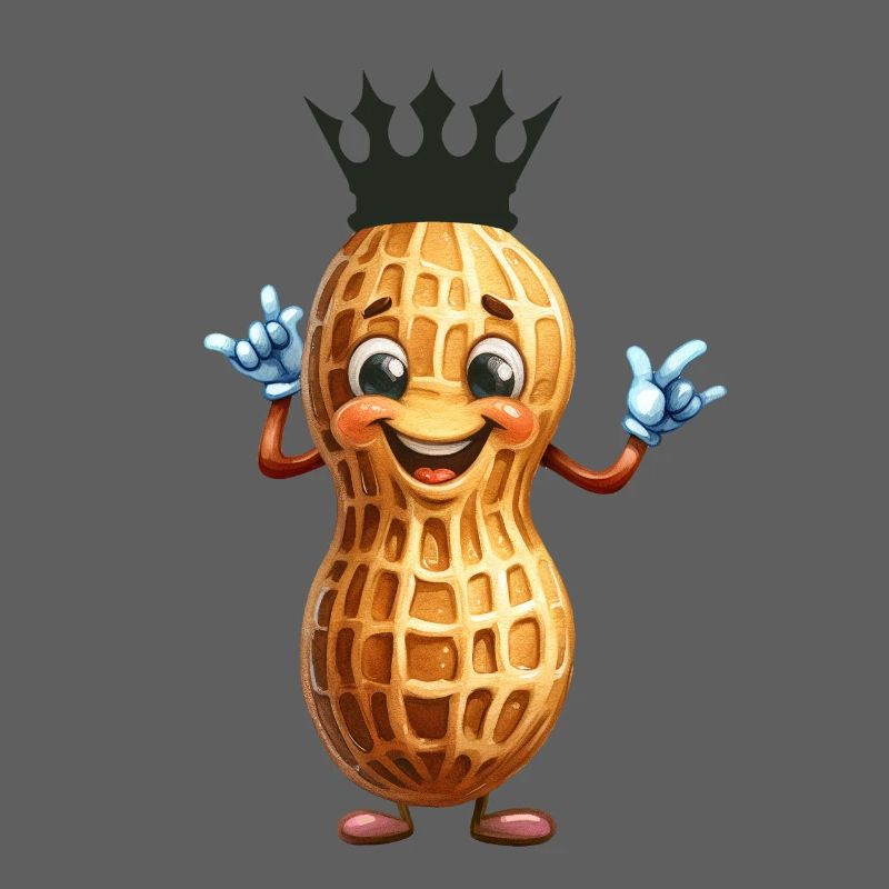 Peanut King Peanuts Nut Nuts Peanuts