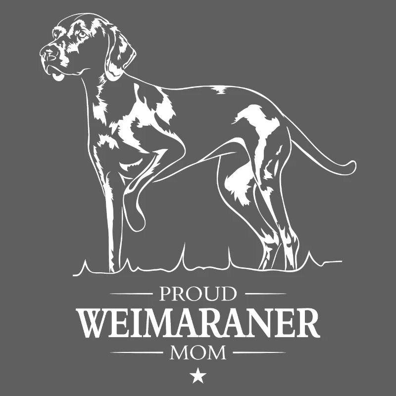 Braque de Weimar Maman Chiens Chien Chasse Chiens Wilsigns