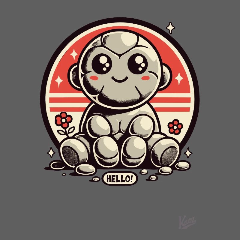 Hello! Cute Stone Monkey
