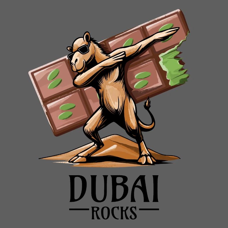 Dbuffering dromadaire et ambiance de Dubaï