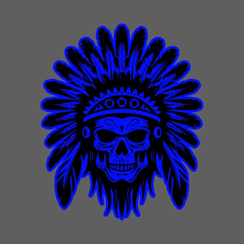 Apache Skull Indian