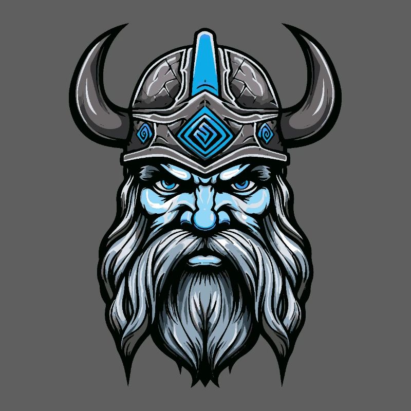Wikinger Kopf Valhalla Odin