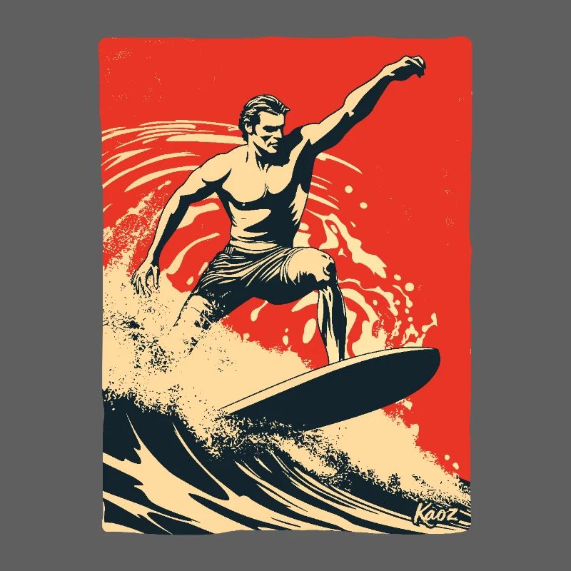 Surf rétro à l’ancienne