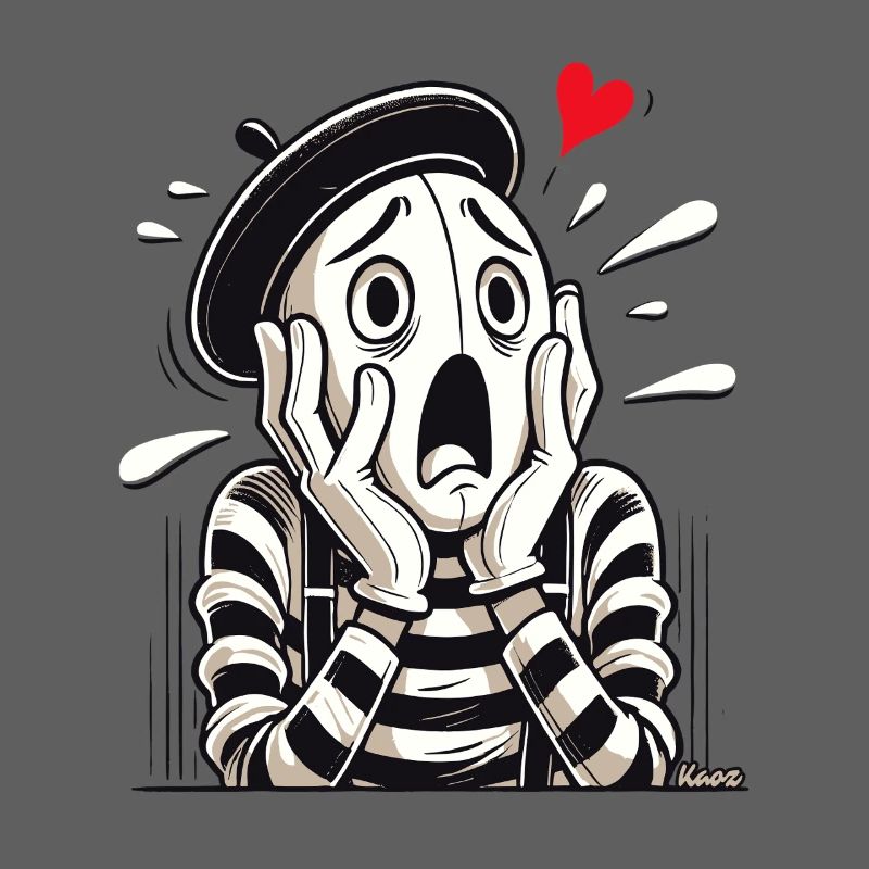 Dramatic pantomime – love or despair?