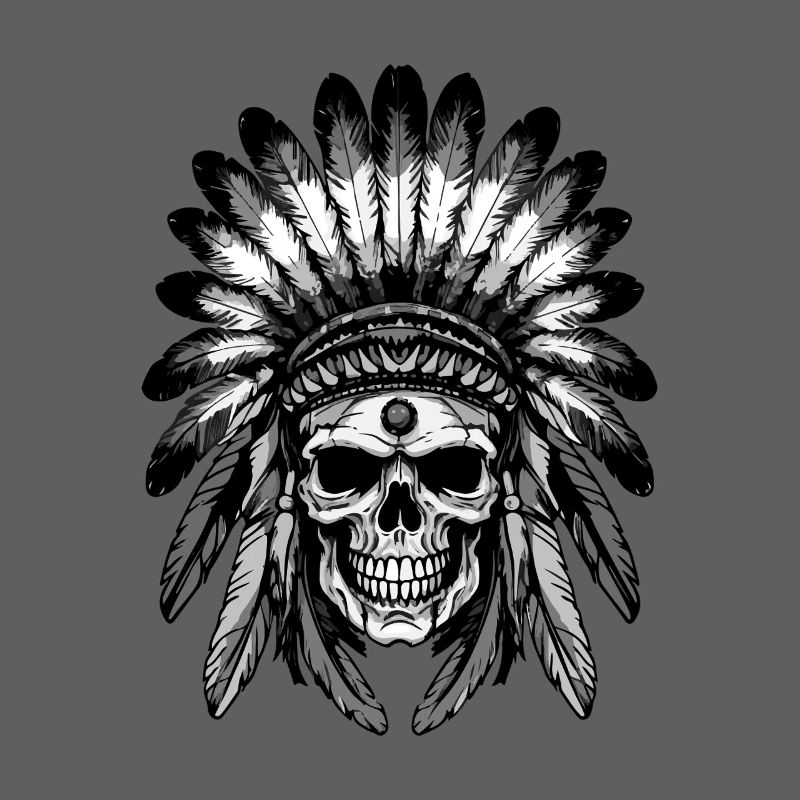 Crâne d’Indien Apache