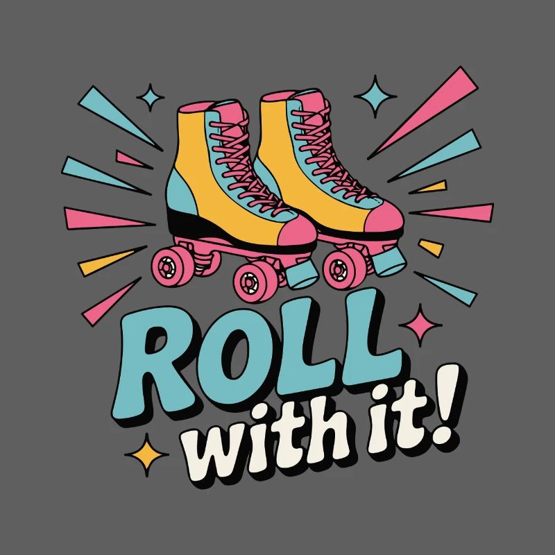 ROLLSCHUHE, ROLLEN SIE DAMIT