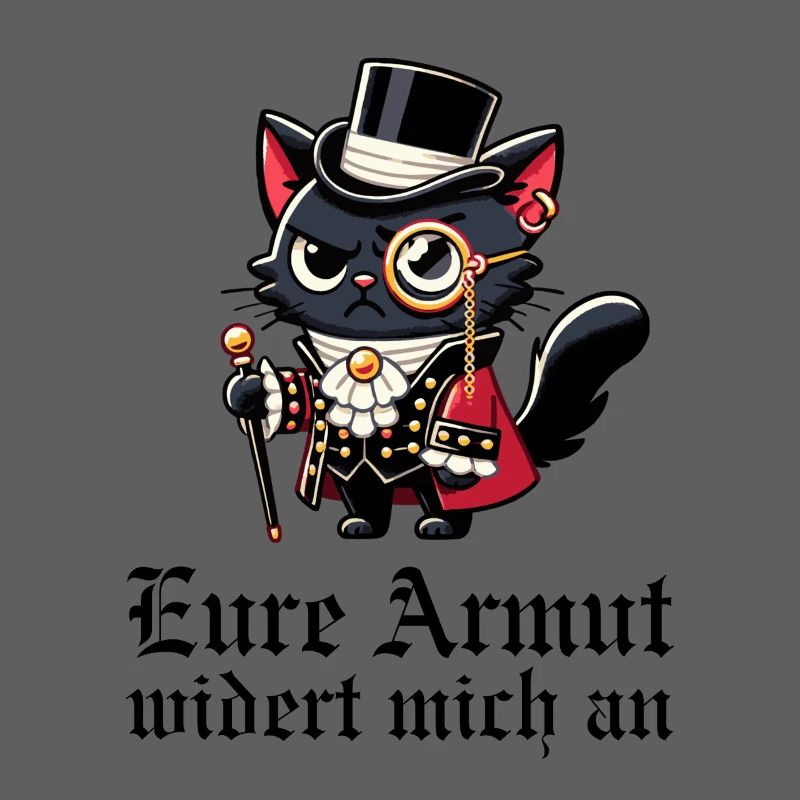 Eure Armut widert mich an – Snob-Katze
