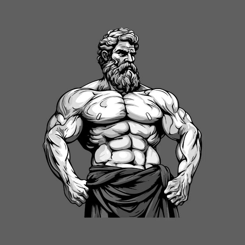 Bodybuilder Muscles Workout Gym
