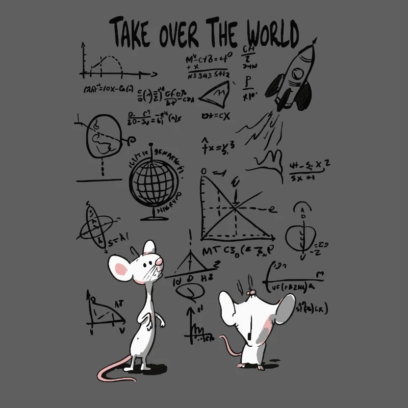 World takeover – clever mouse master plan