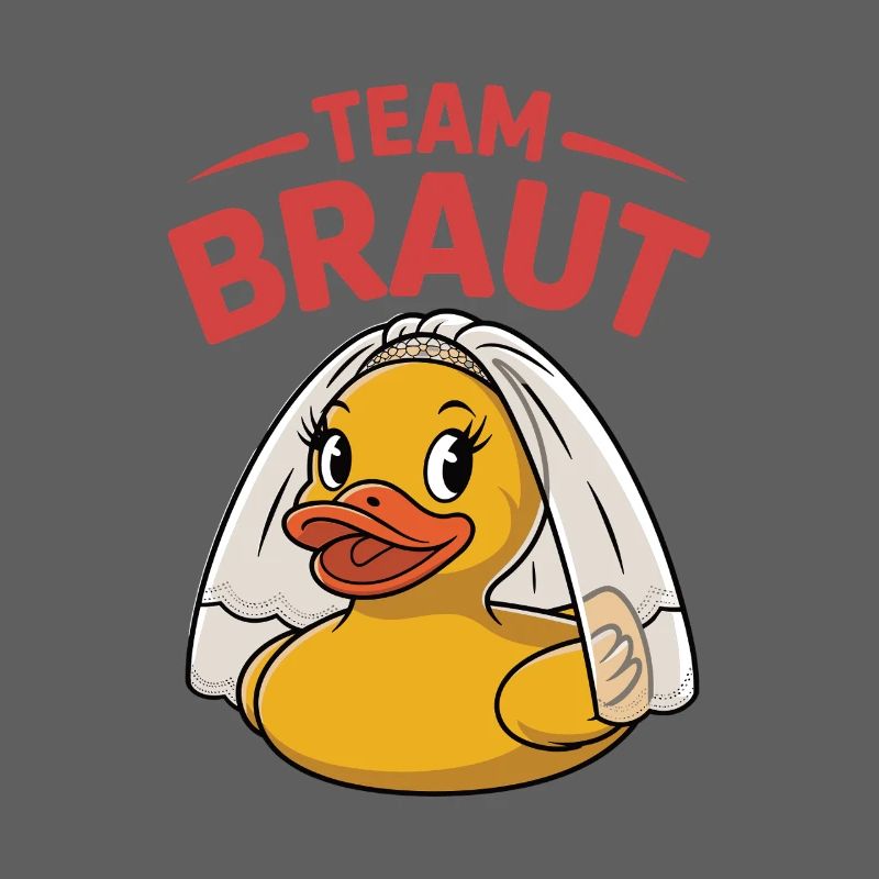 Team Braut Gummiente