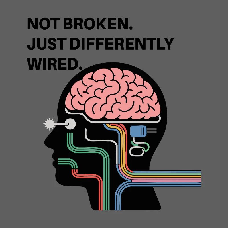 Not broken – just wired differently