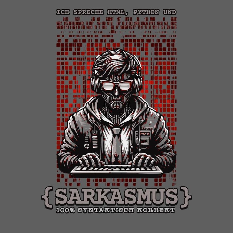 I speak HTML, Python and sarcasm