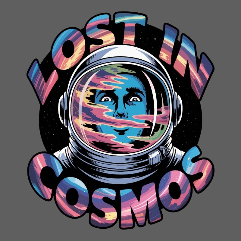 Astronaute perdu dans le cosmos