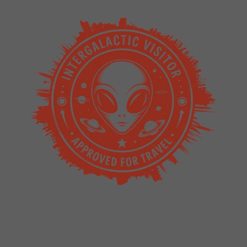 Visiteur intergalactique – Conception de timbres depuis l’espace