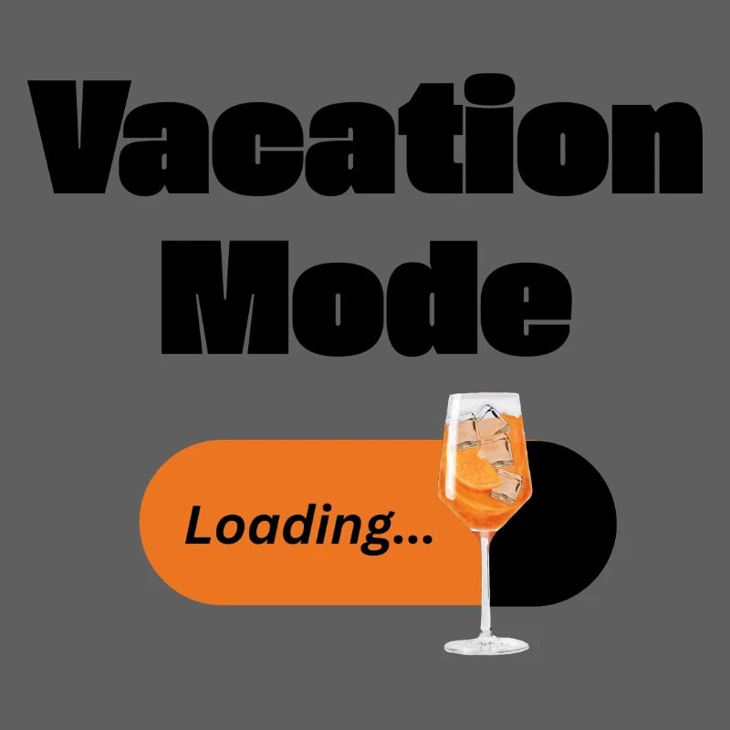 Vacation Mode On – Spritz with Loading Bar (Dark)
