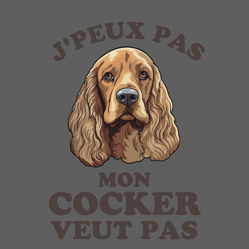 Mon cocker veut pas