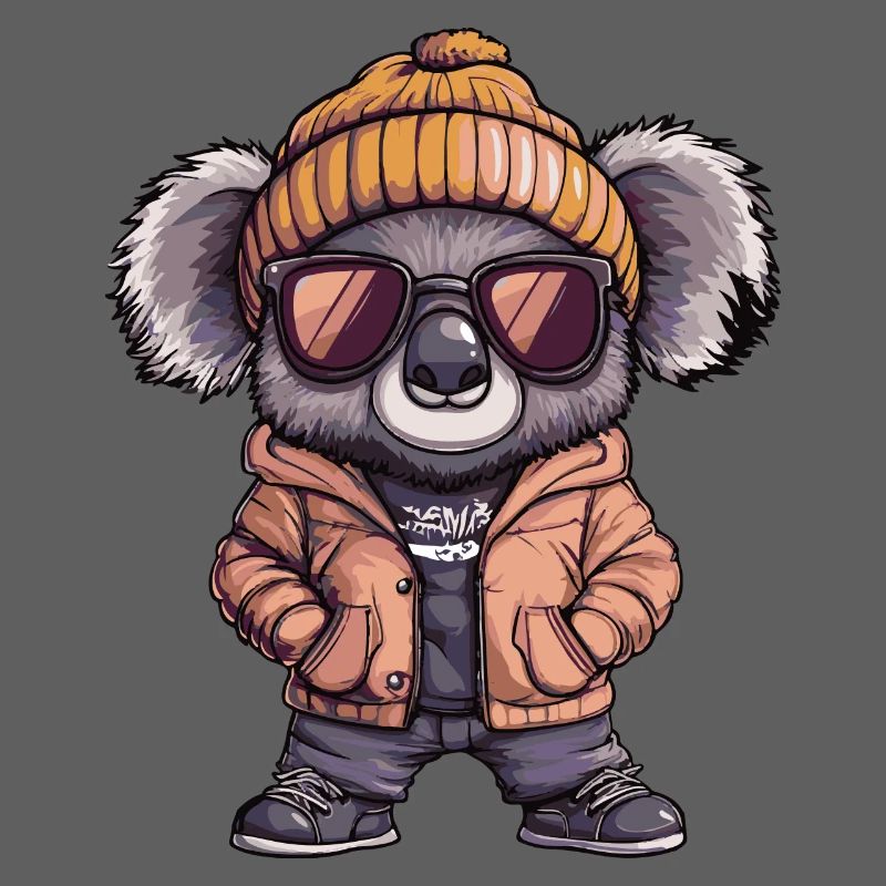 Koala Winter Comic