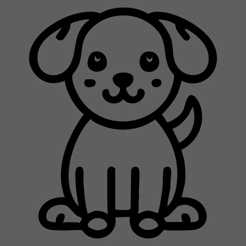 chiot mignon chien chien
