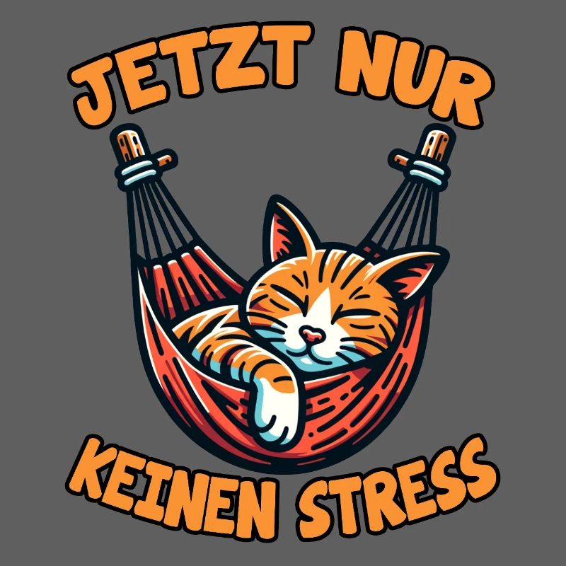 Süße Katze immer mit der Ruhe - Kätzchen schläft