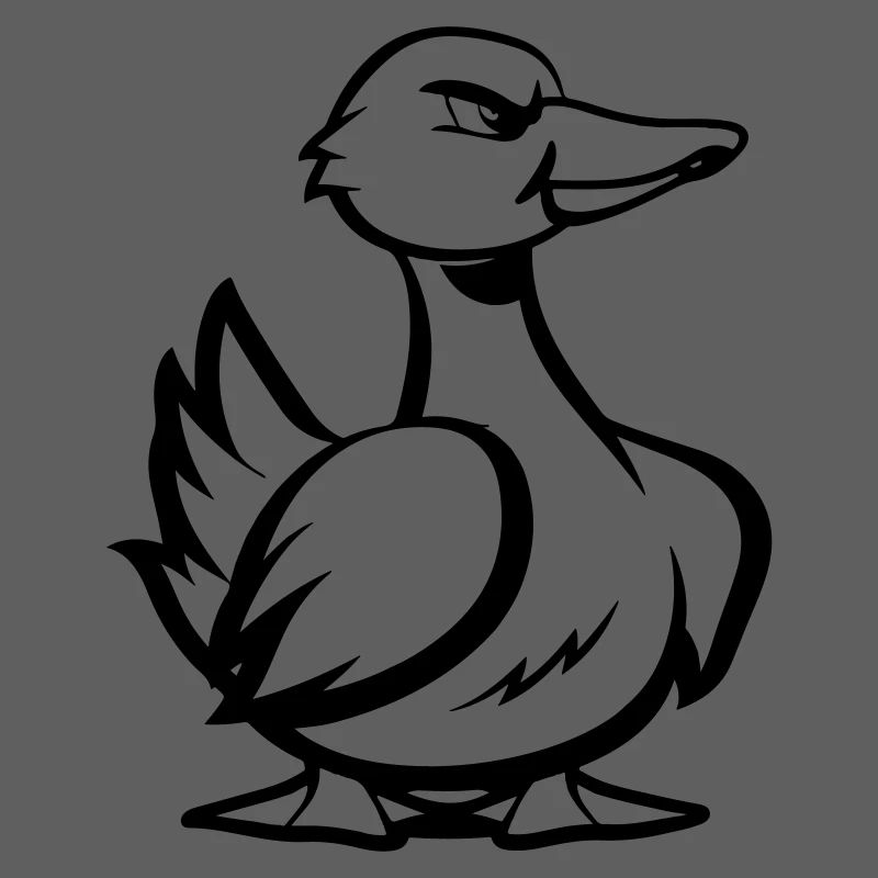 Bande dessinée de canard