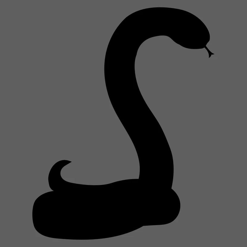 silhouette shadow snake face head gecko egg