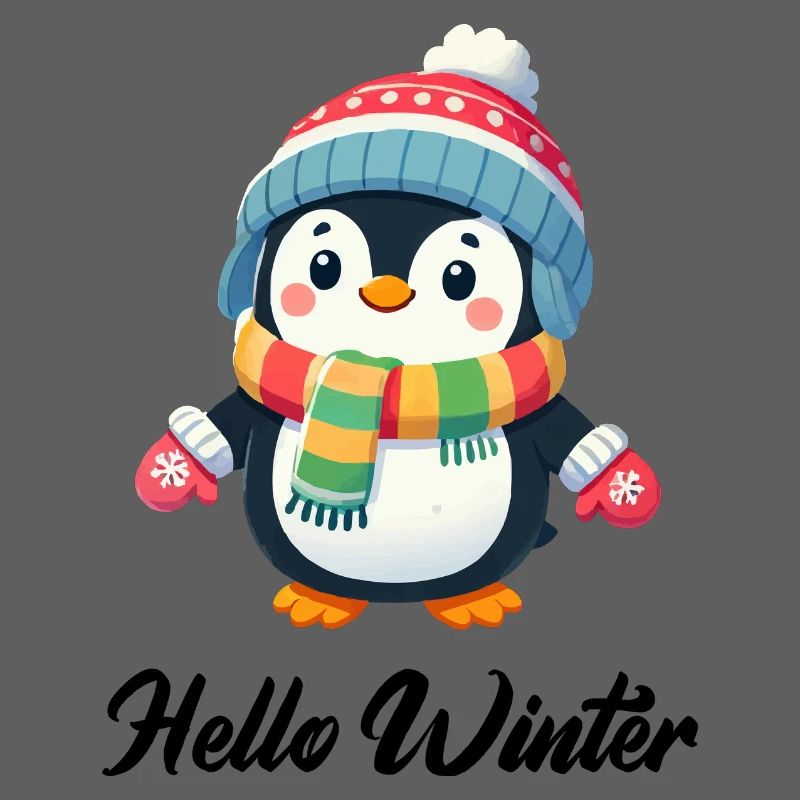 Penguin Comic Winter
