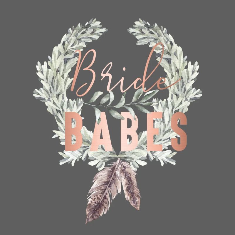 Boho Bride Babes laurel wreath