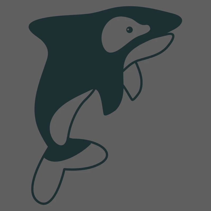killer whale jumping