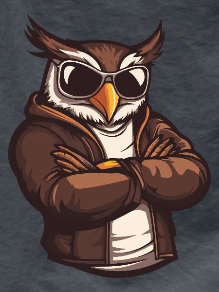 Owl Comic Cool
