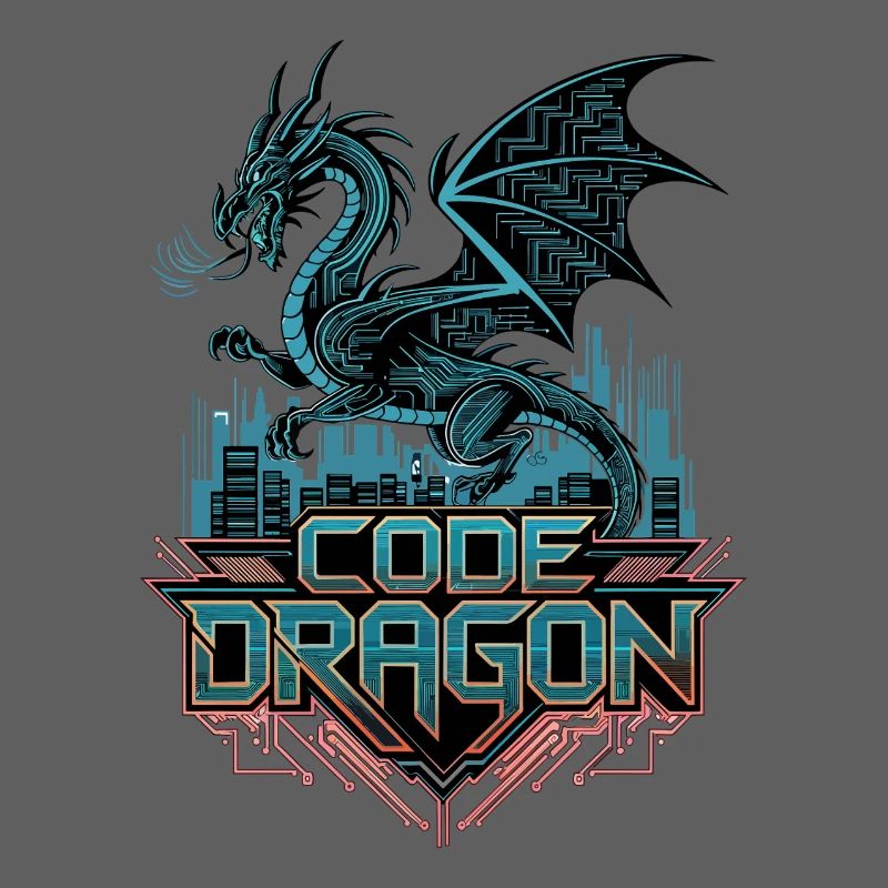 Code Dragon – Cyber bête du monde numérique