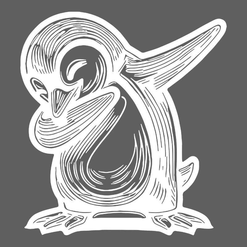 Cute Penguin Small Dabbing Penguin