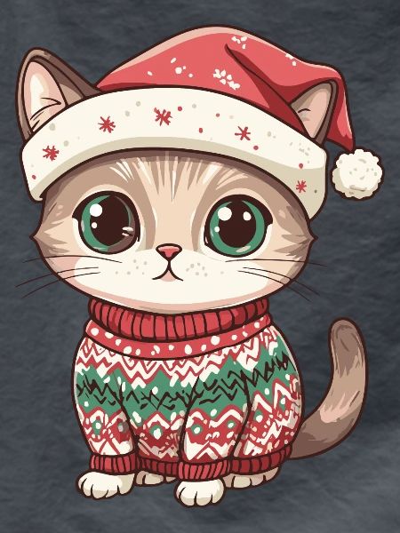Cat Christmas Comic