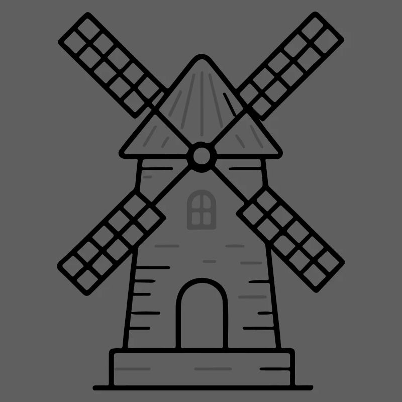 Windmühle Symbol