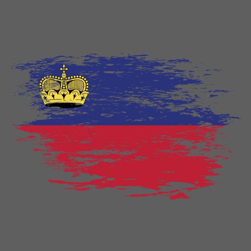 Drapeau du Liechtenstein utilisé