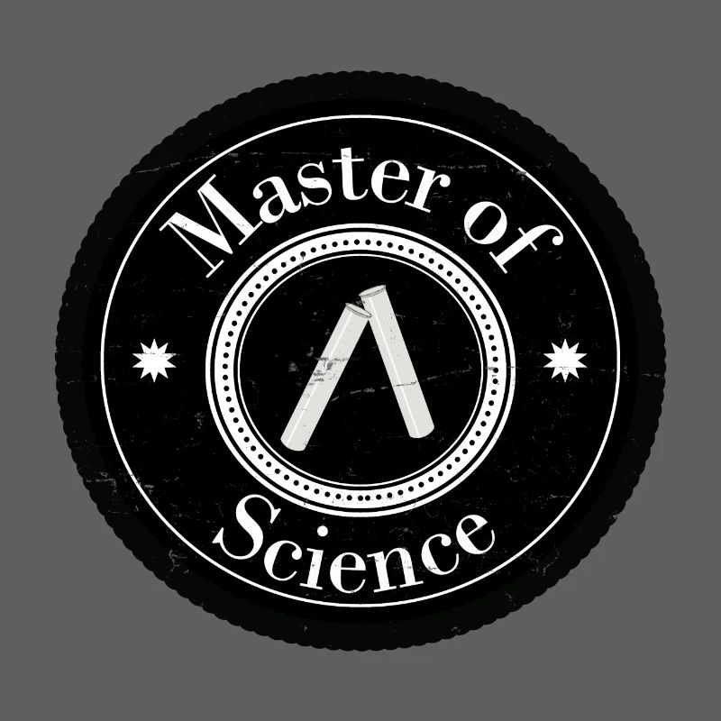 Master of Science logo patch