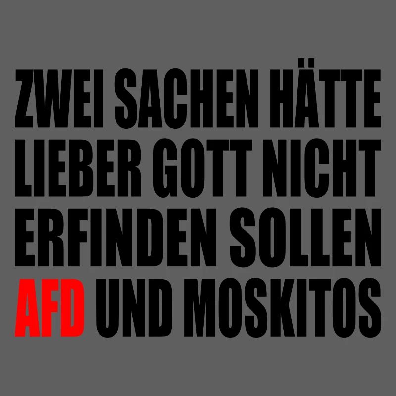 Fck afd - afd und moskitos
